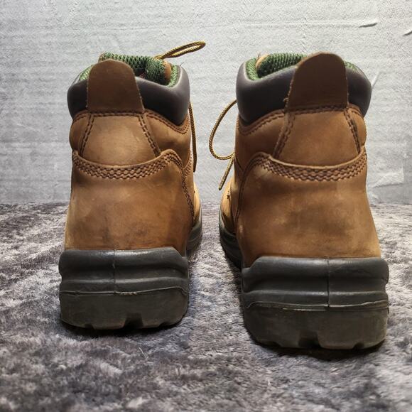 Red Wing Boots Mens Size 9 Brown Leather Work Safety Toe ASTM F2413-18 EH 2240 - Picture 7 of 8